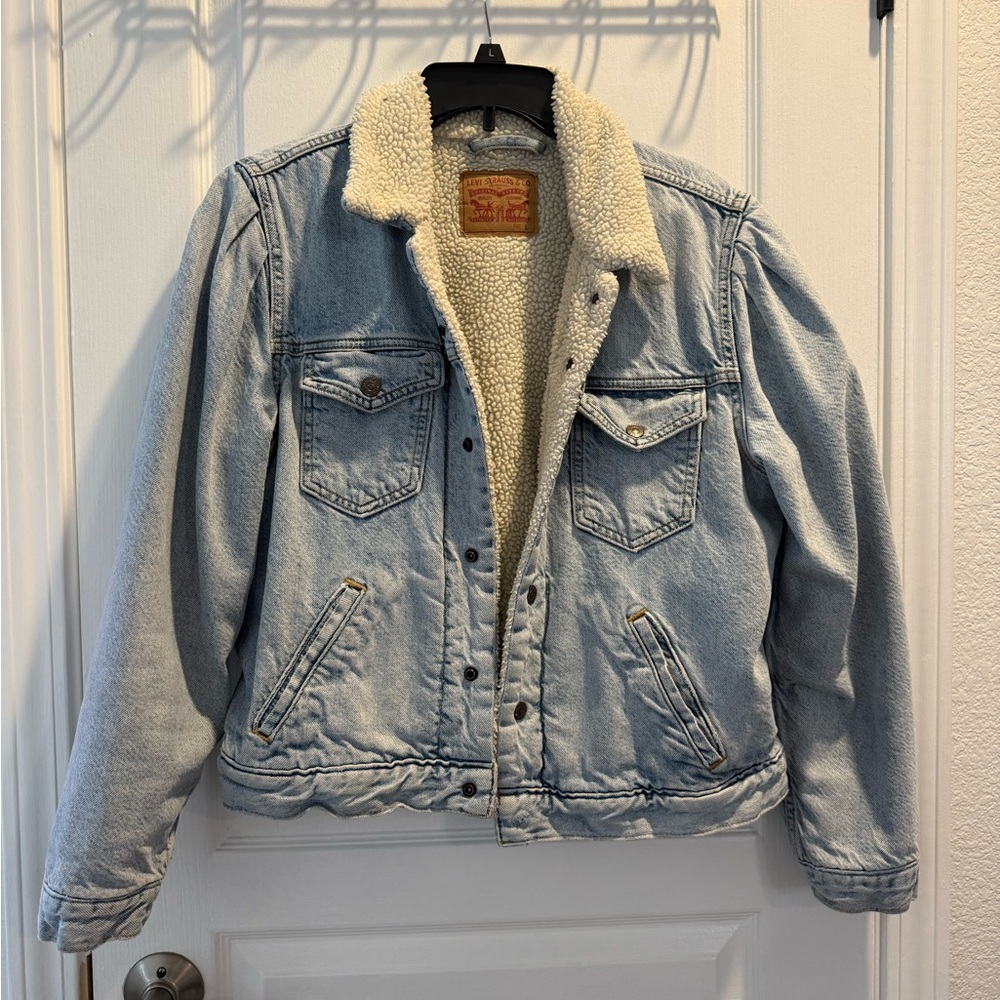 Levi's Sherpa Lined Denim Jacket